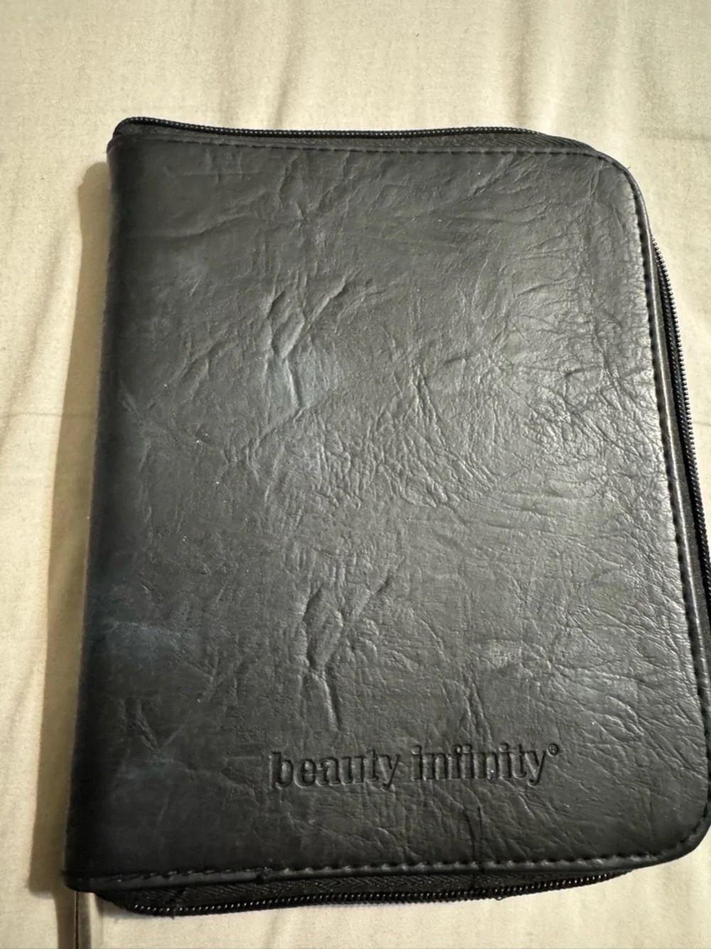 Beauty Infinity Black Zip Brush/Tool Case
